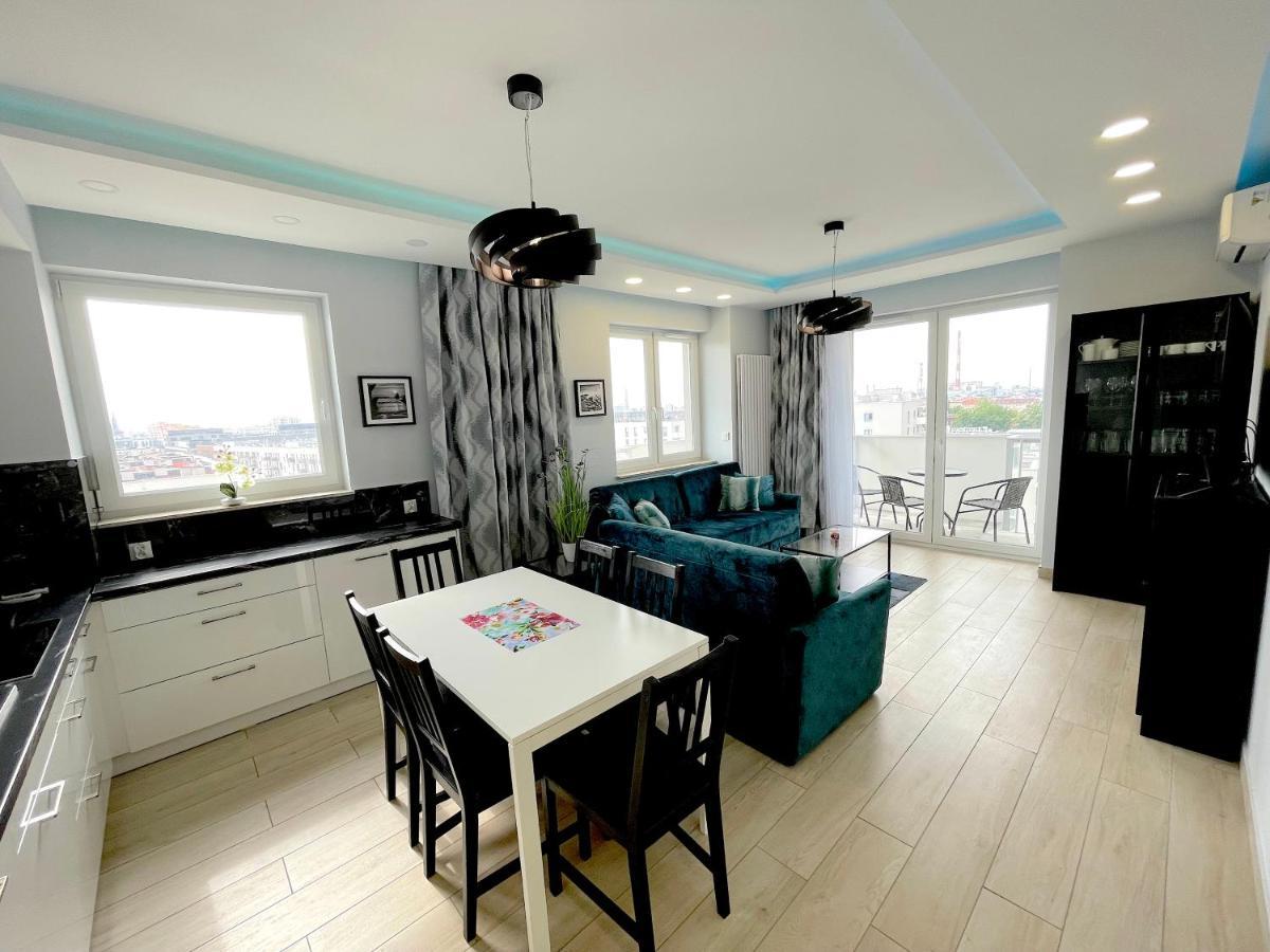 Apartament Z Tarasem I Widokiem Na Odre Breslávia Exterior foto