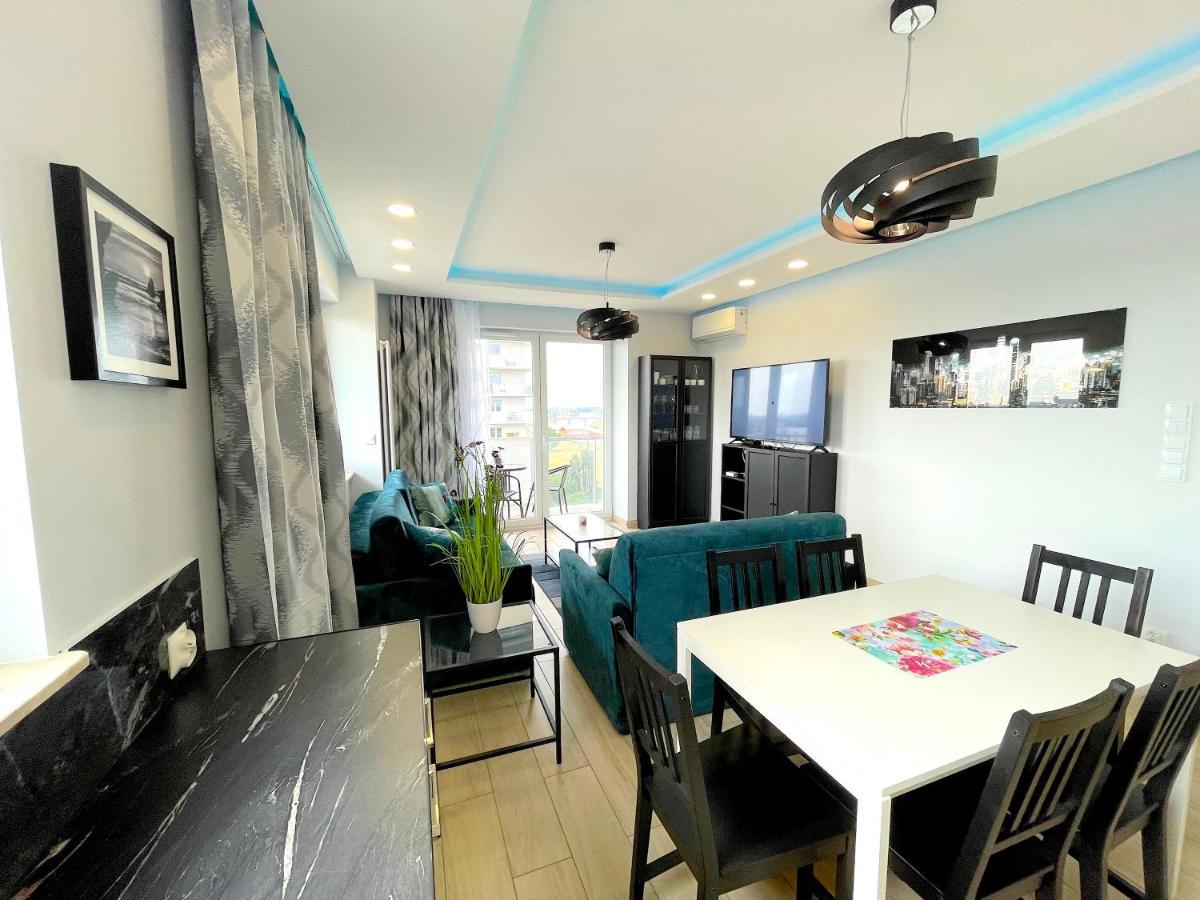 Apartament Z Tarasem I Widokiem Na Odre Breslávia Exterior foto