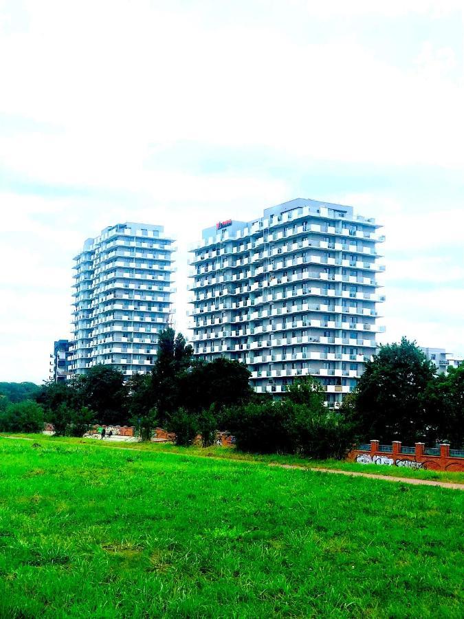 Apartament Z Tarasem I Widokiem Na Odre Breslávia Exterior foto